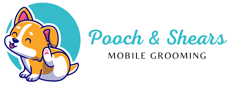 Pooch and Shears Mobile Grooming Logo